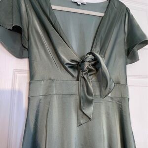 Baltic Born Sage Green Midi Dress